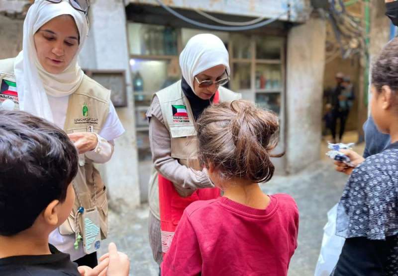 «الهيئة الخيرية» نظمت حملة الشتاء في لبنان