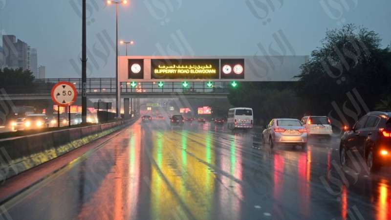 أمطار الكويت اليوم (تصوير: أسعد عبدالله وسعود سالم)