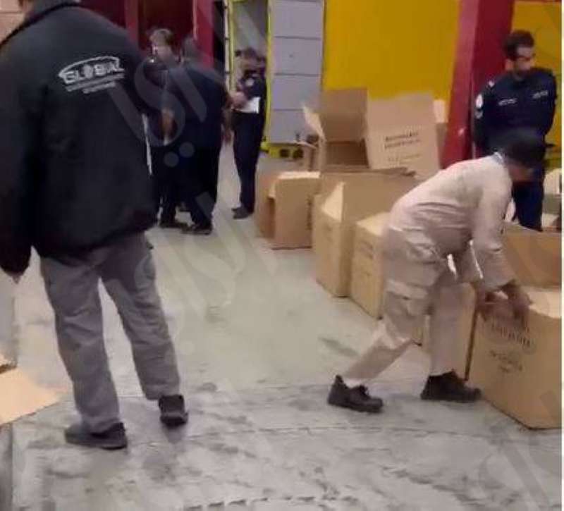 ضبط 144 كرتون سجائر