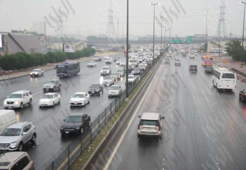 أمطار الكويت (تصوير: أسعد عبدالله وسعود سالم)