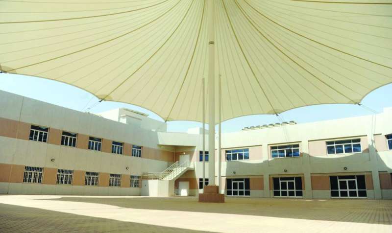 خلو الساحات من الأثاث والمهملات 