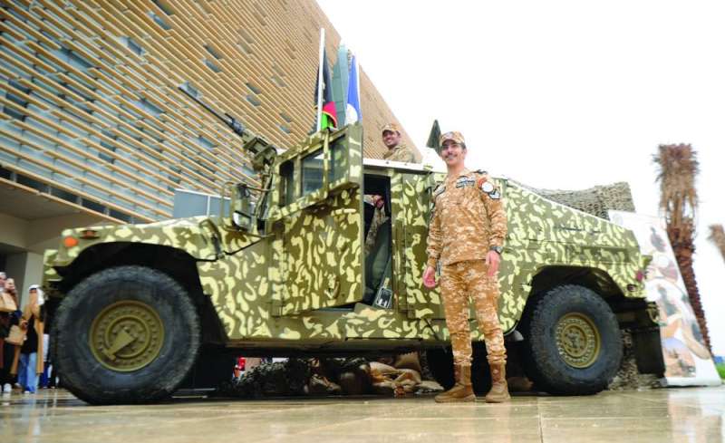 آلية للجيش الكويتي بالمعرض