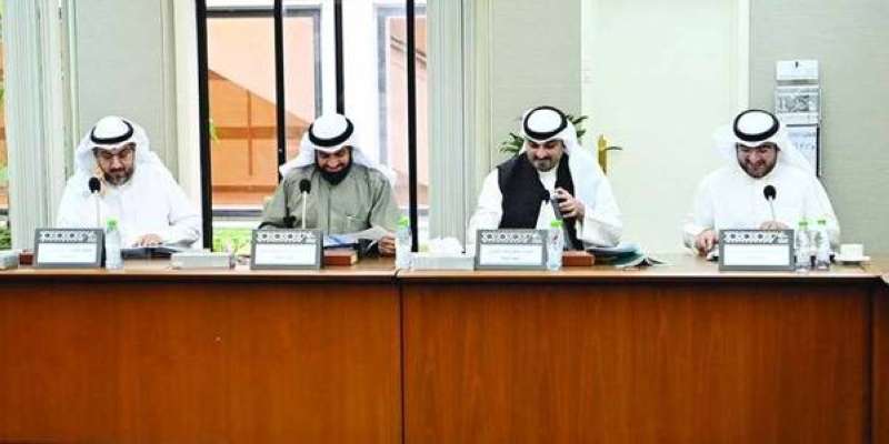 جانب من اجتماع لجنة الشؤون التشريعية البرلمانية