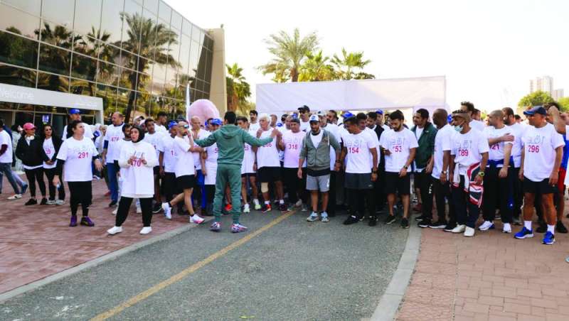 
نقطة انطلاق الماراثون
