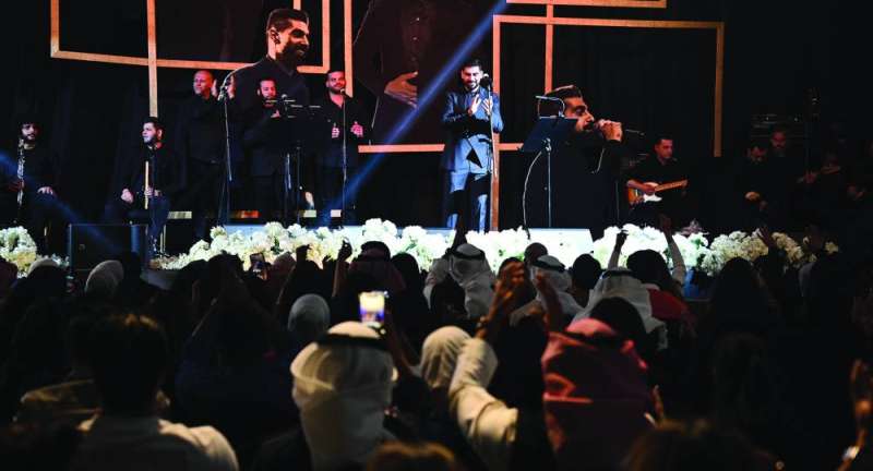 حضور غفير	 (تصوير نايف العقلة) 