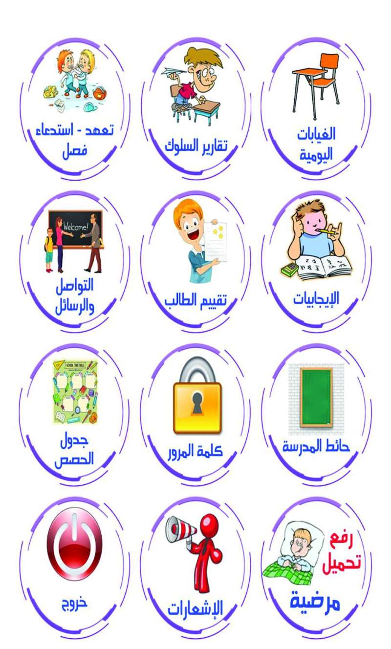 الغياب وسلوكيات الطلبة وبيانات كاملة في شأنهم على شاشة ولي الأمر