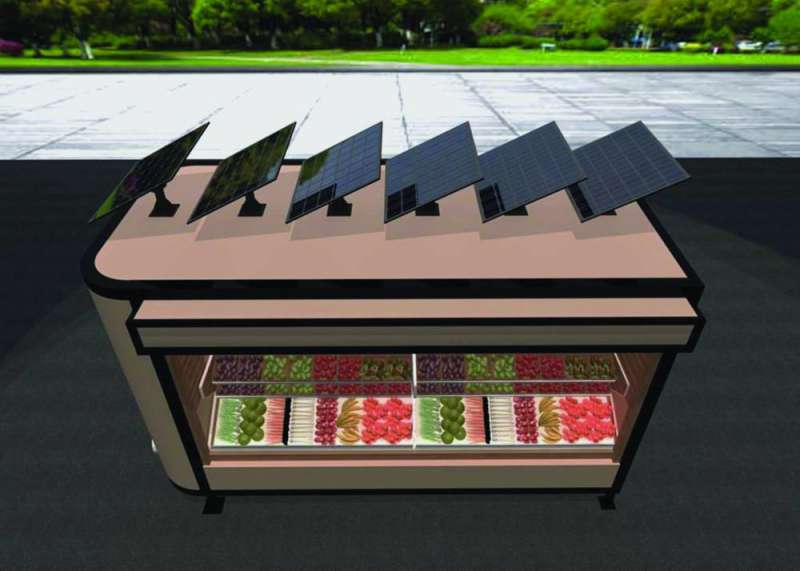 
تأمين الكهرباء للوحدات عبر الطاقة الشمسية