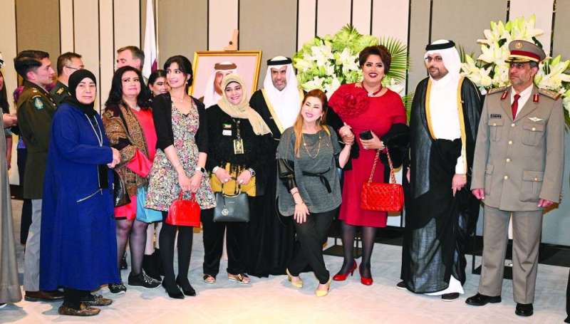 
مهنئات للسفير القطري وأعضاء السفارة
