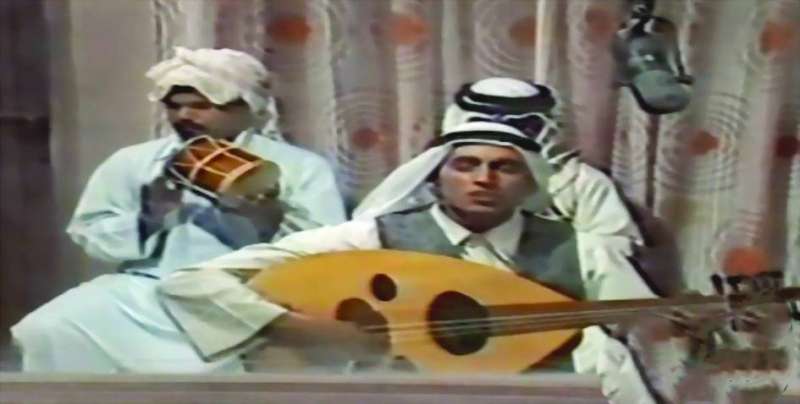 مشهد من «رحلة العمر» للفنان عبدالله فضالة