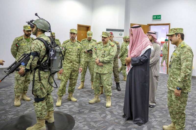 نائب رئيس الحرس الوطني خلال الجولة 