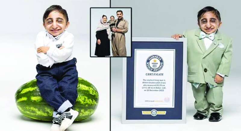 الإيراني قادر زاده... أقصر رجل في العالم - الراي