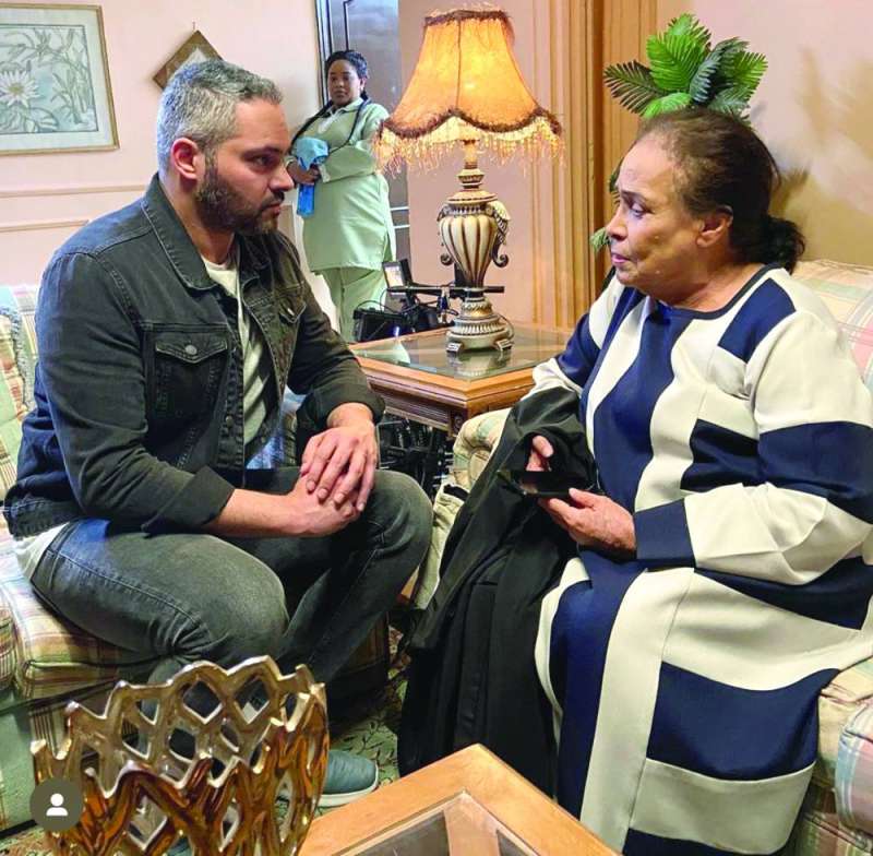 محمد الدوسري مع حياة الفهد في «اللوكيشين» 