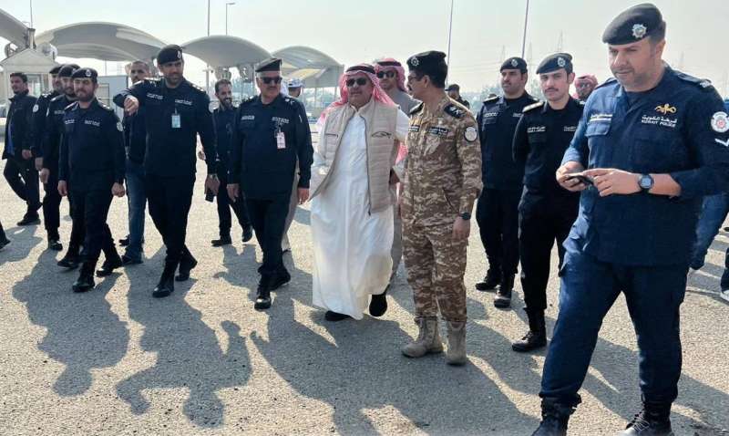 قيادات الجمارك والداخلية تفقدوا منفذ العبدلي الحدودي
 