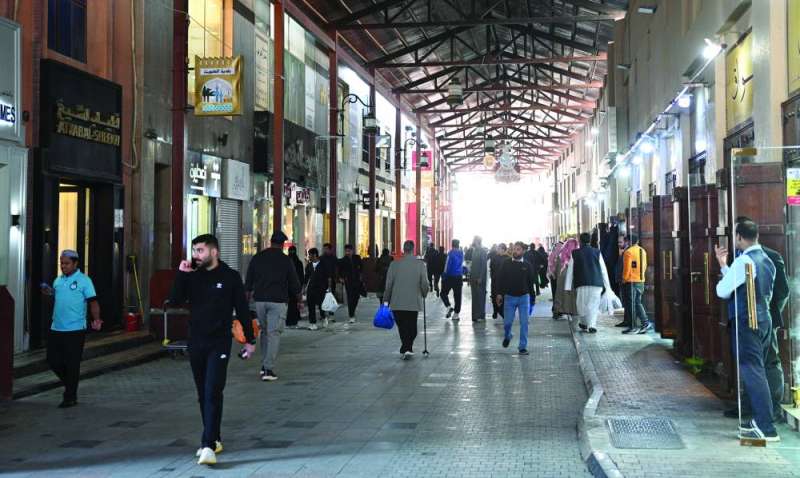 
شارع الغربللي بعد سحب المياه منه 	 (تصوير نايف العقلة)