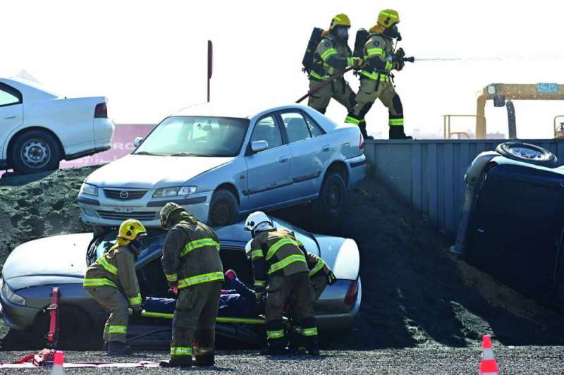 تدريب على الإخلاء
