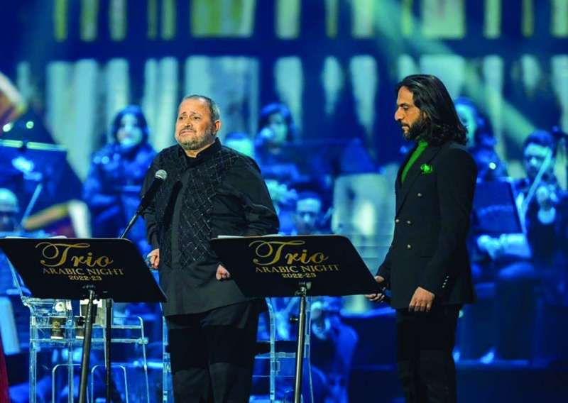 بهاء سلطان وجورج وسوف 