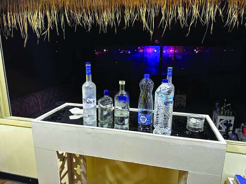 أنواع مختلفة من المشروبات