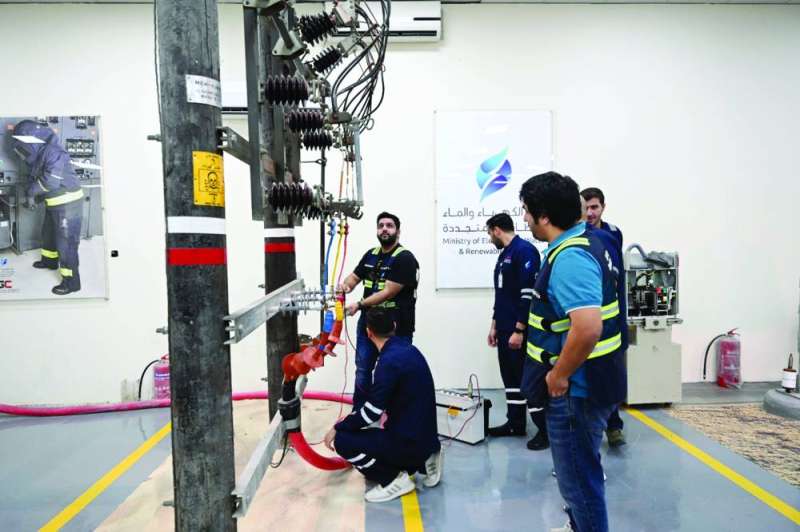 
فحص الخط الهوائي 11 كيلوفولت
