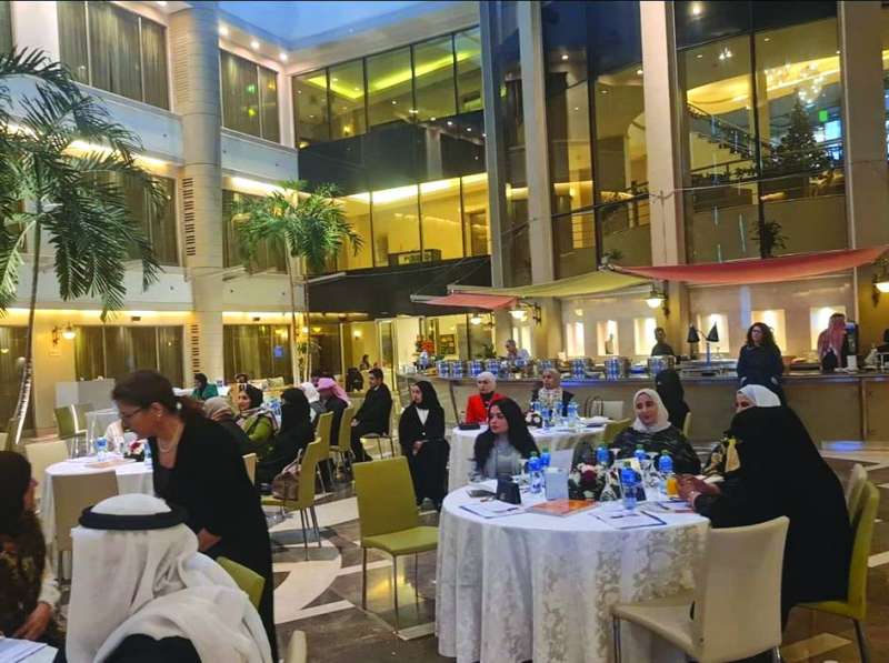 جانب من الحضور في الملتقى 