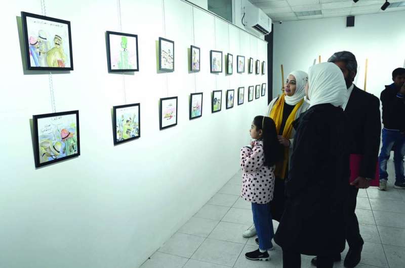 جانب من المعرض