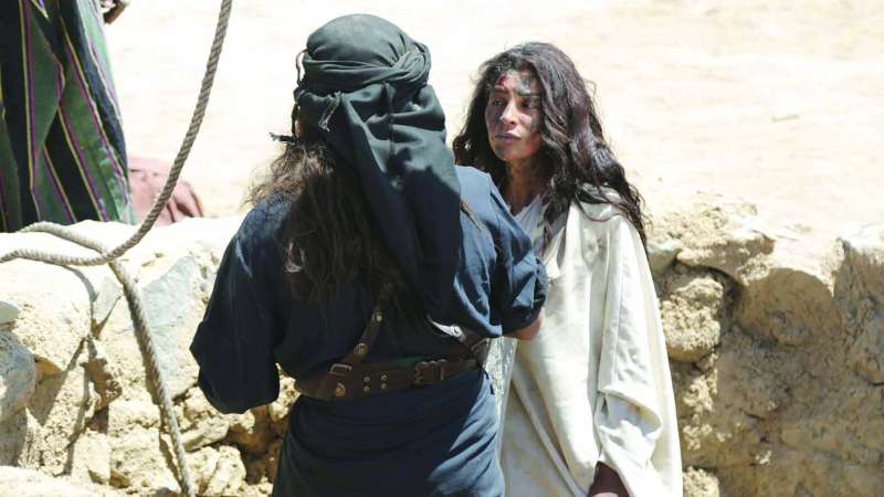 العنود سعود في أحد المشاهد 