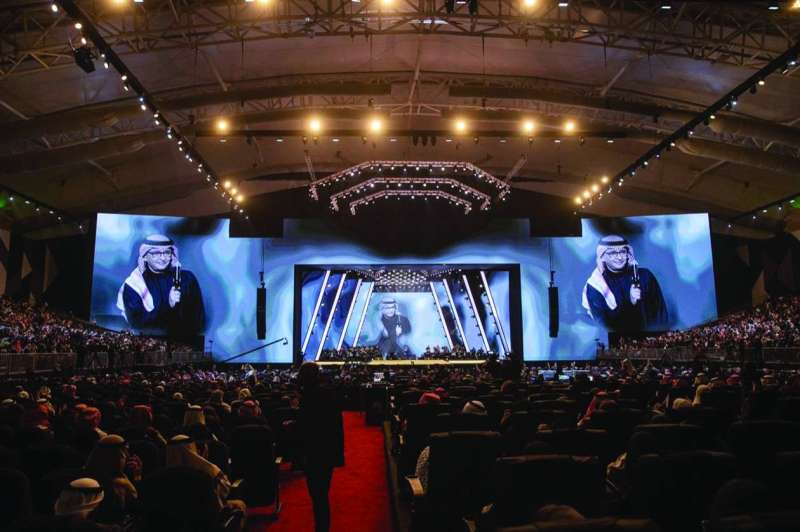 الجمهور السعودي حلّق بين النجوم