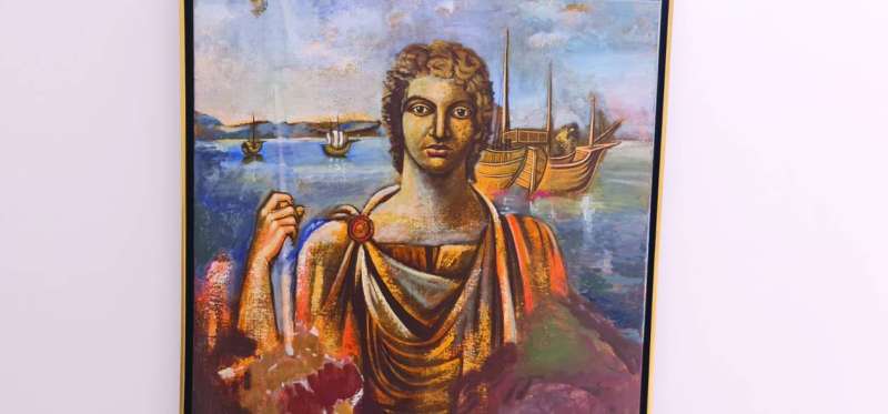الإسكندر وخلفه أسطوله البحري