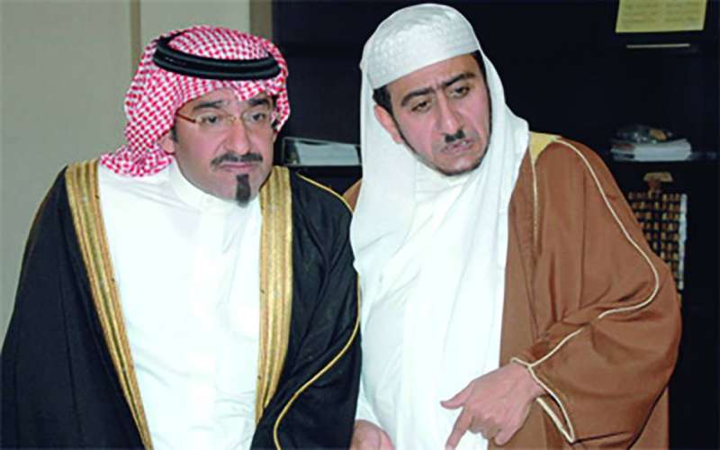 القصبي والسدحان في إحدى حلقات «طاش» 