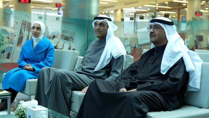 الوزير الماجد خلال اللقاء التنويري للمشاركين في رحلة العمرة 