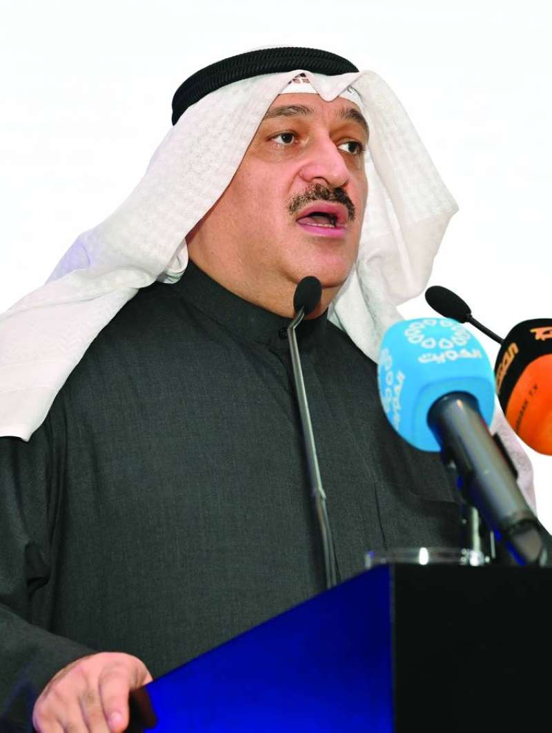 
وزير الصحة ملقياً كلمته
