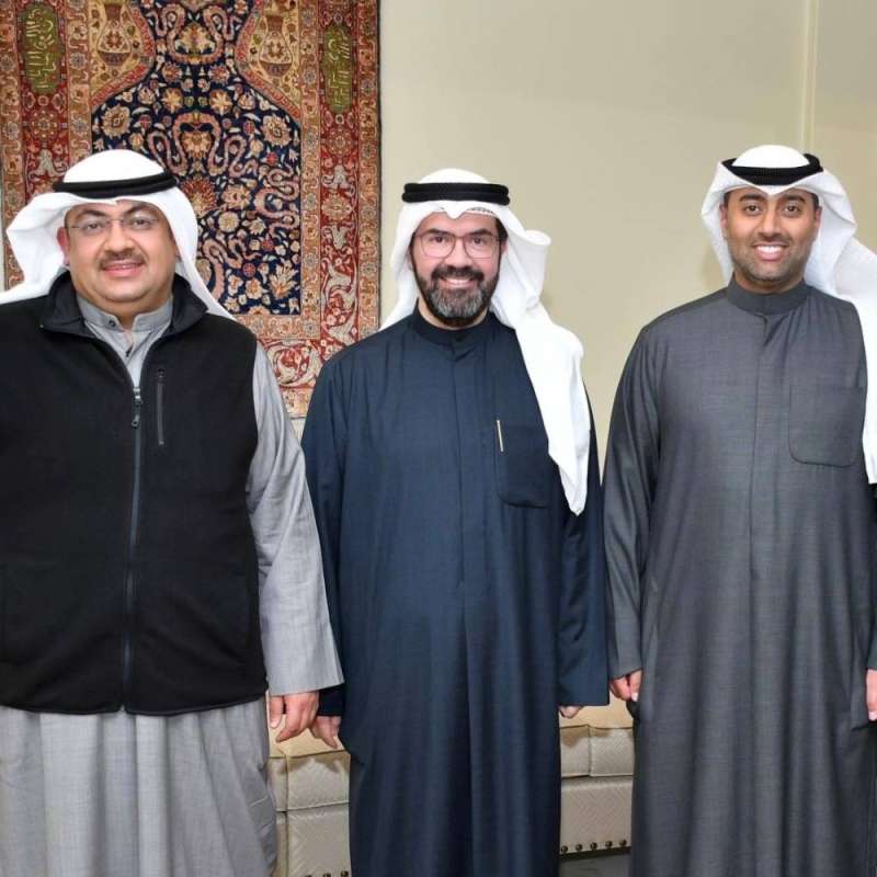 ناصر بورسلي وأحمد الردعان وعلي الخالد 