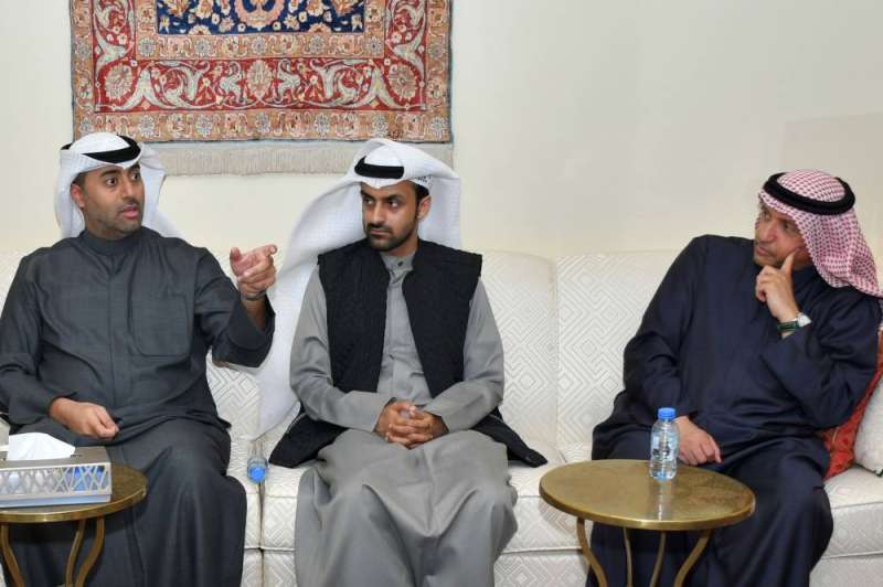 ضرار الرباح وسعد الطامي وناصر بورسلي 