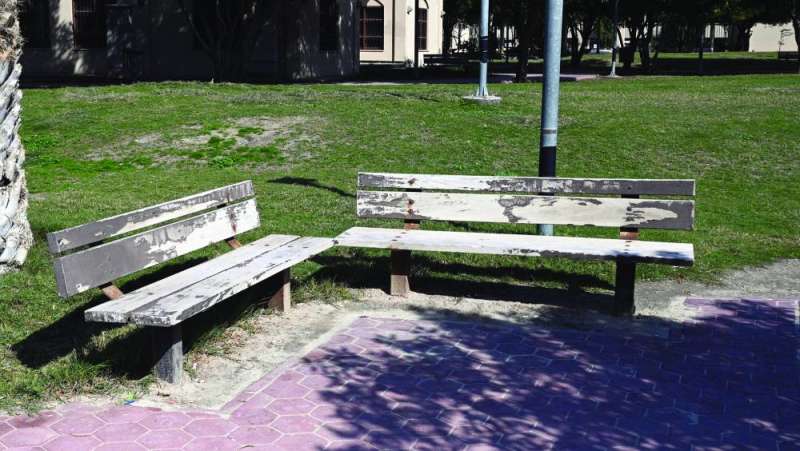 
حديقة المنطقة بلا اهتمام