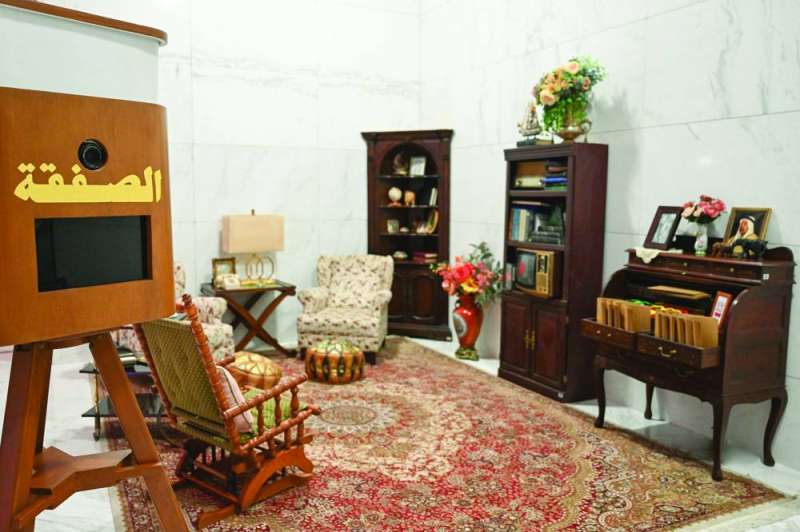 بعض القطع التي استُخدمت في العمل 