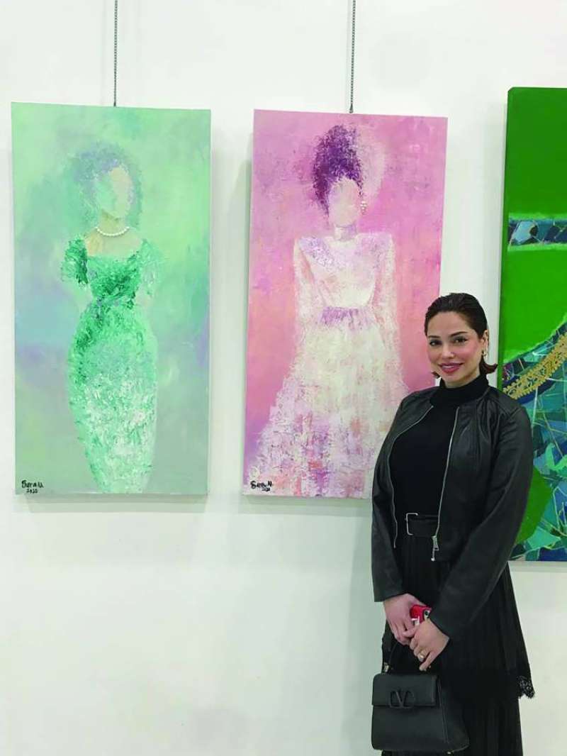 سارة نجم عبّرت عن فكرها 