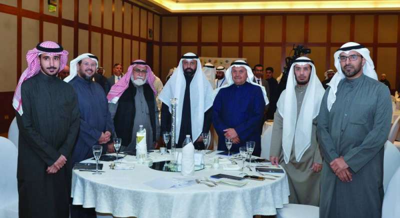 
قياديو نماء والعمل الخيري في حفل إطلاق المرحلة الجديدة 	(تصوير سعود سالم)
