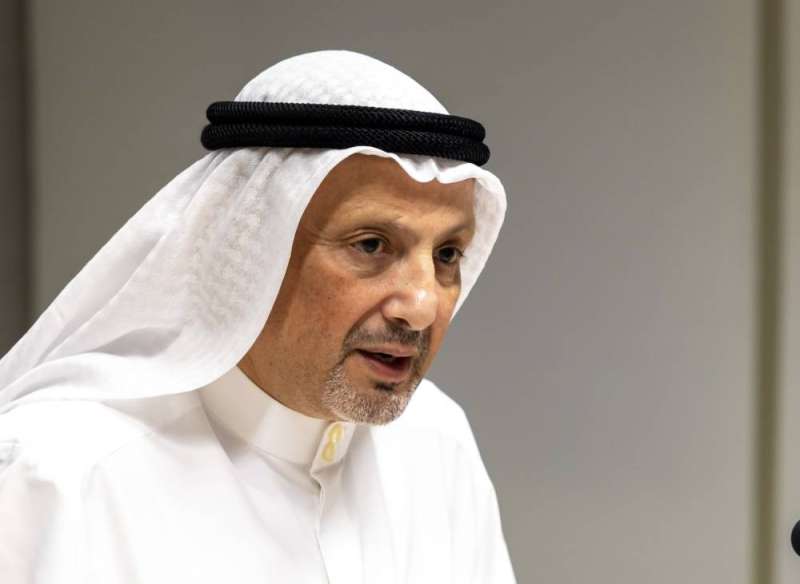 وزير الخارجية الشيخ سالم الصباح