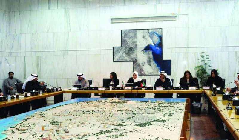 
جانب من اجتماع اللجنة المشتركة