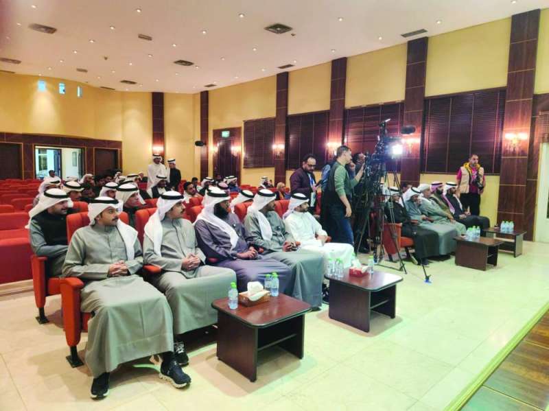 
جانب من الحضور
