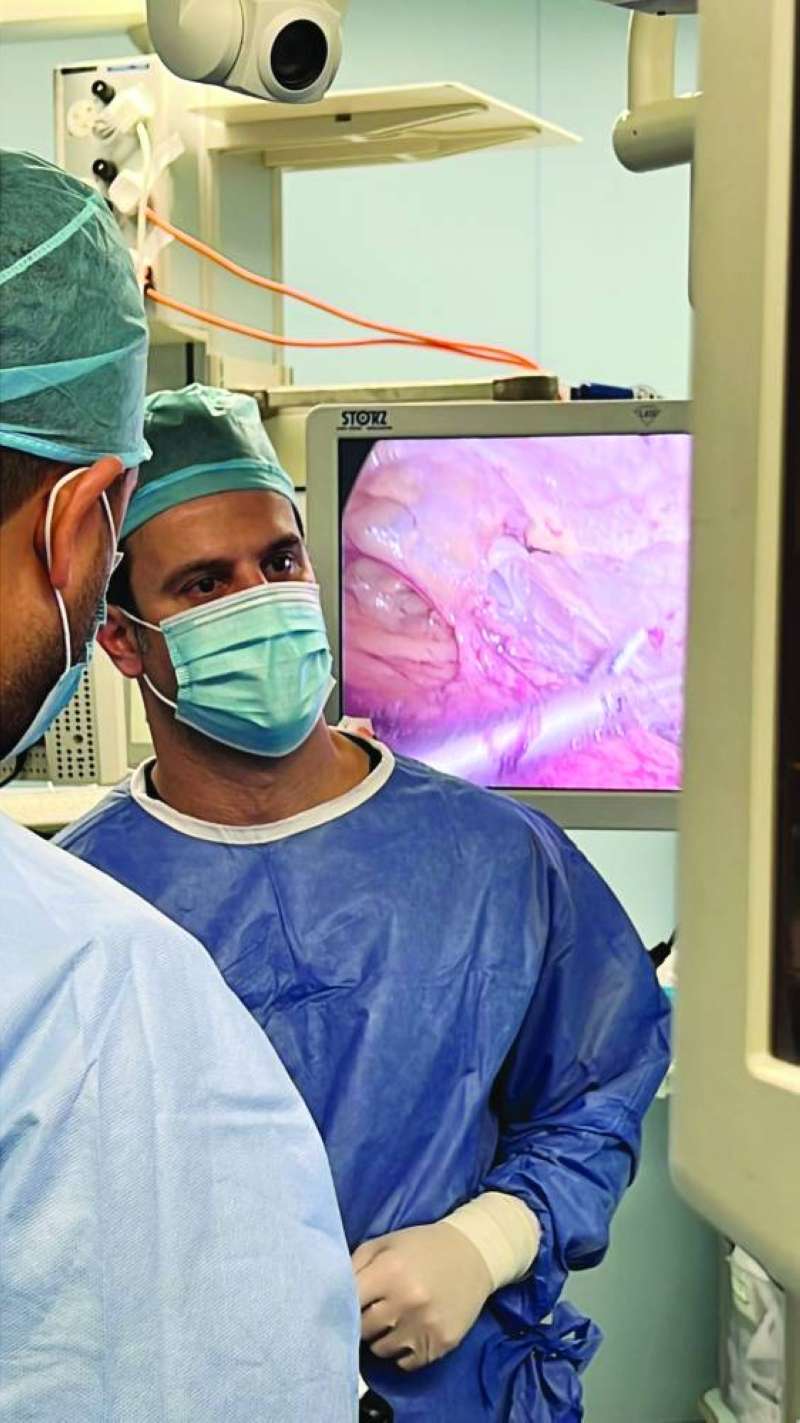 
جانب من إحدى عمليات السمنة
