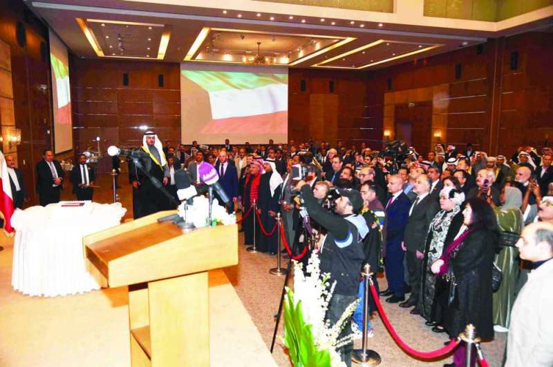 
حضور ديبلوماسي كبير في الاحتفالية

