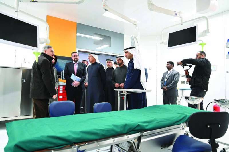 جولة في أروقة المستشفى 