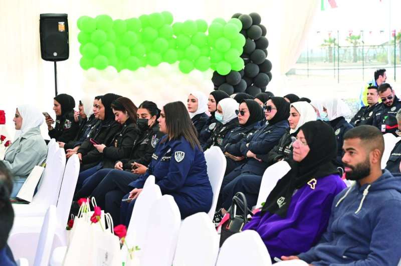 جانب من المشاركين في الاحتفال 