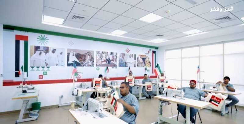 ذوو الهمم خلال العمل في ورش التأهيل المهني