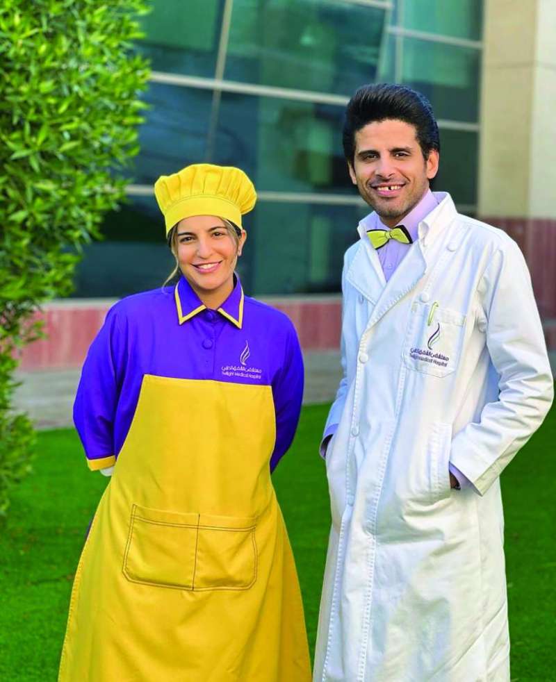 إيمان فيصل مع حمدي الميرغني 