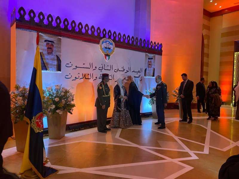 جانب من احتفال سفارة الكويت في مصر بالأعياد الوطنية