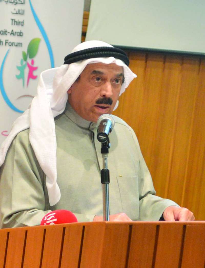 صالح المزيني يلقي كلمته