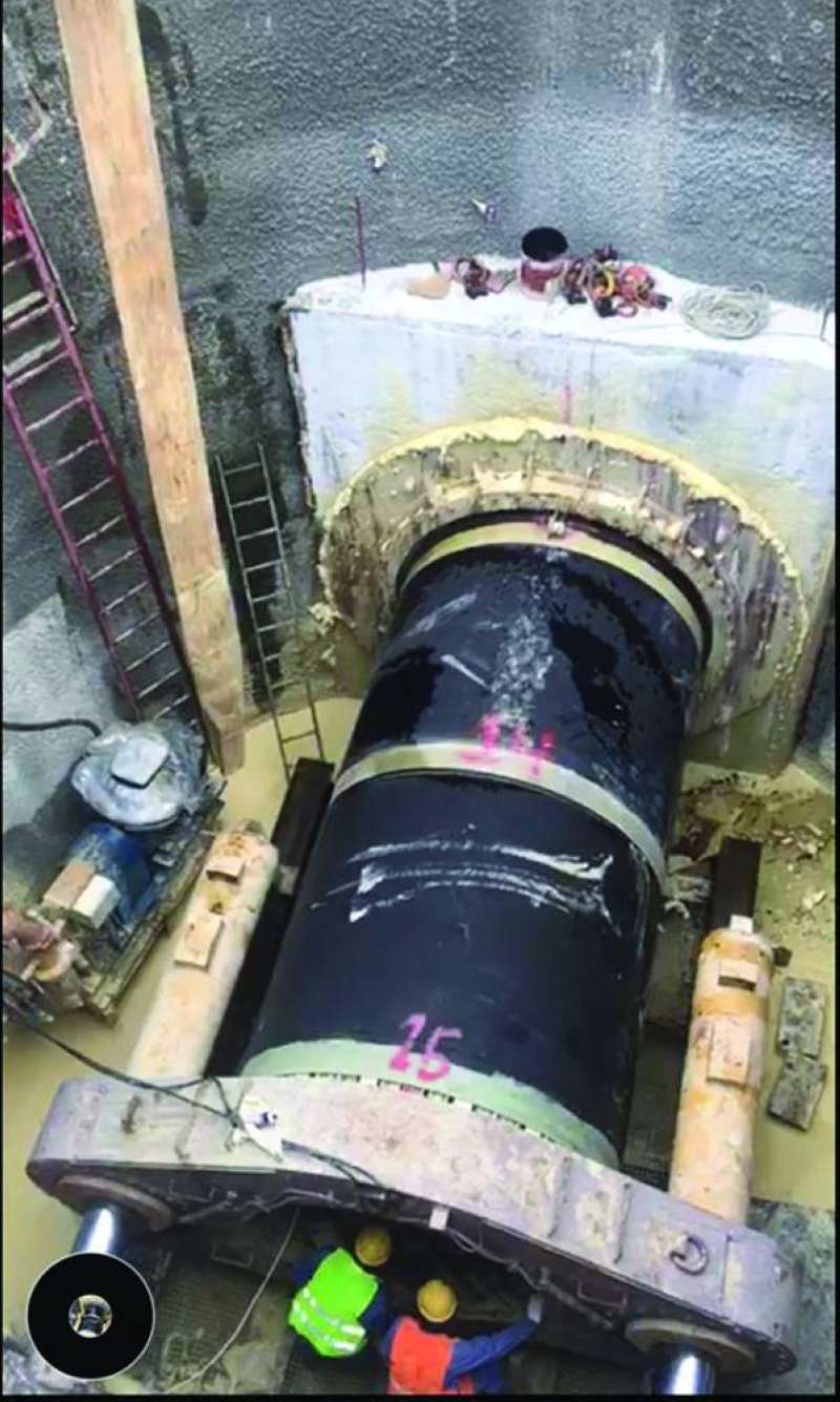 
ترحيل خطوط مياه
