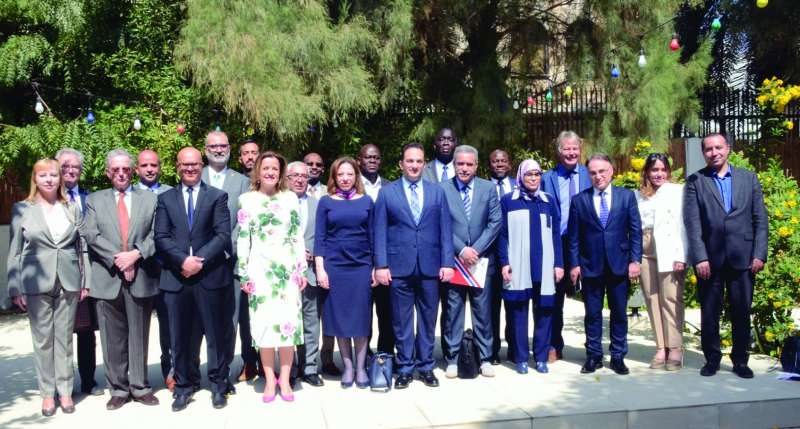 سفراء ممثلو الدول الناطقة بالفرنسية 