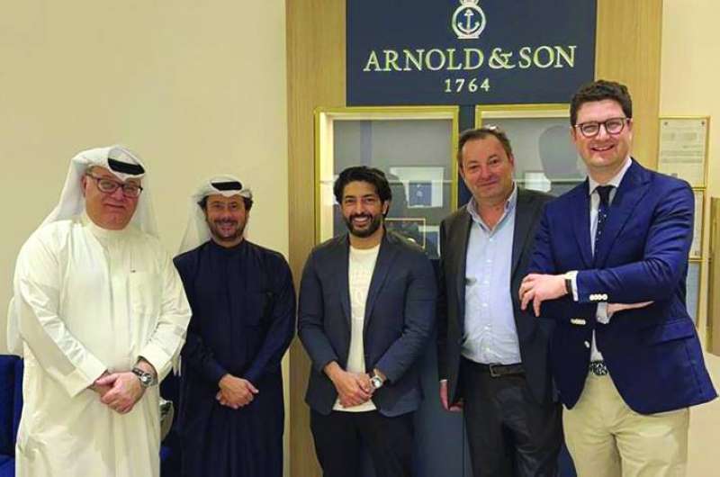 الدكتور عبدالعزيز الرشيد وأيمن زماني ووليد جاسم وبيشو وبوريل